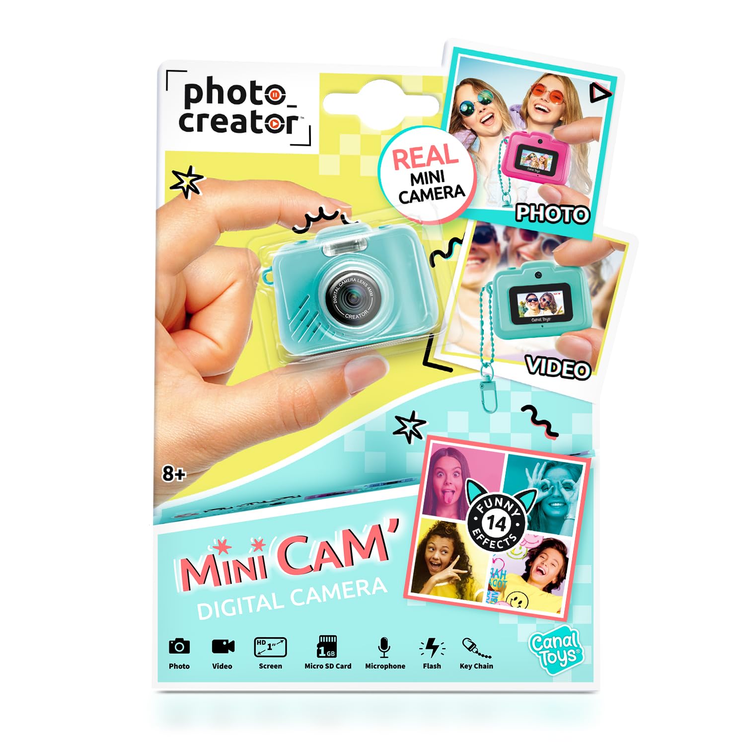 Amazon | Photo Creator Mini'Cam オリジナルデジタルカメラ