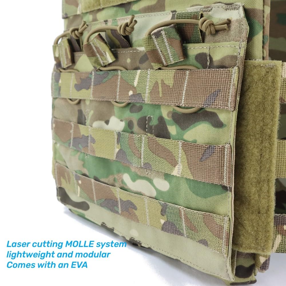 ACEXIER Taktische Weste JPC Schnellverschlussweste Airsoftweste Outdoor Paintball