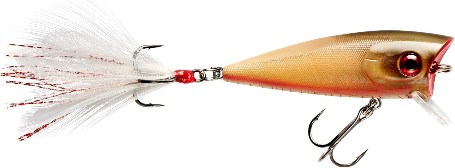 BOOYAH Prank Topwater Popper Fishing Lure and Shallow-Running Crankbait, Summer Gill, One Size : Toys & Games