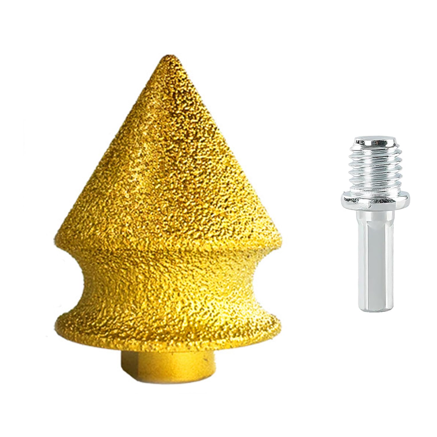 Foret de chanfreinage diamant meuleuse d'angle tête meulage conique M10