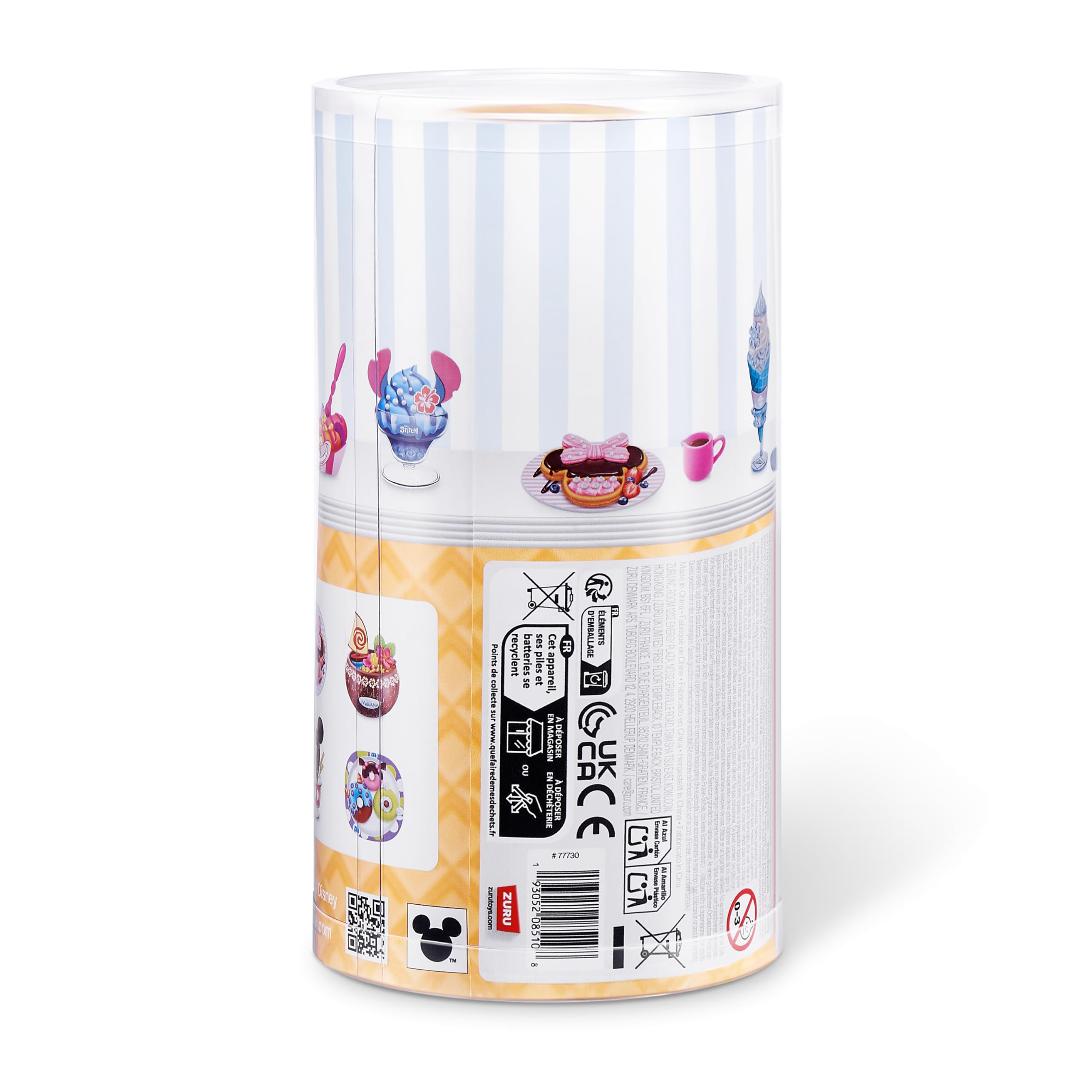 Capsula Mini Brands Create Disney Snacks Serie 1 di ZURU, oggetti da collezione in miniatura ufficiali, confezione con oggetto misterioso a sorpresa, dai 8 anni in su (2 capsula)