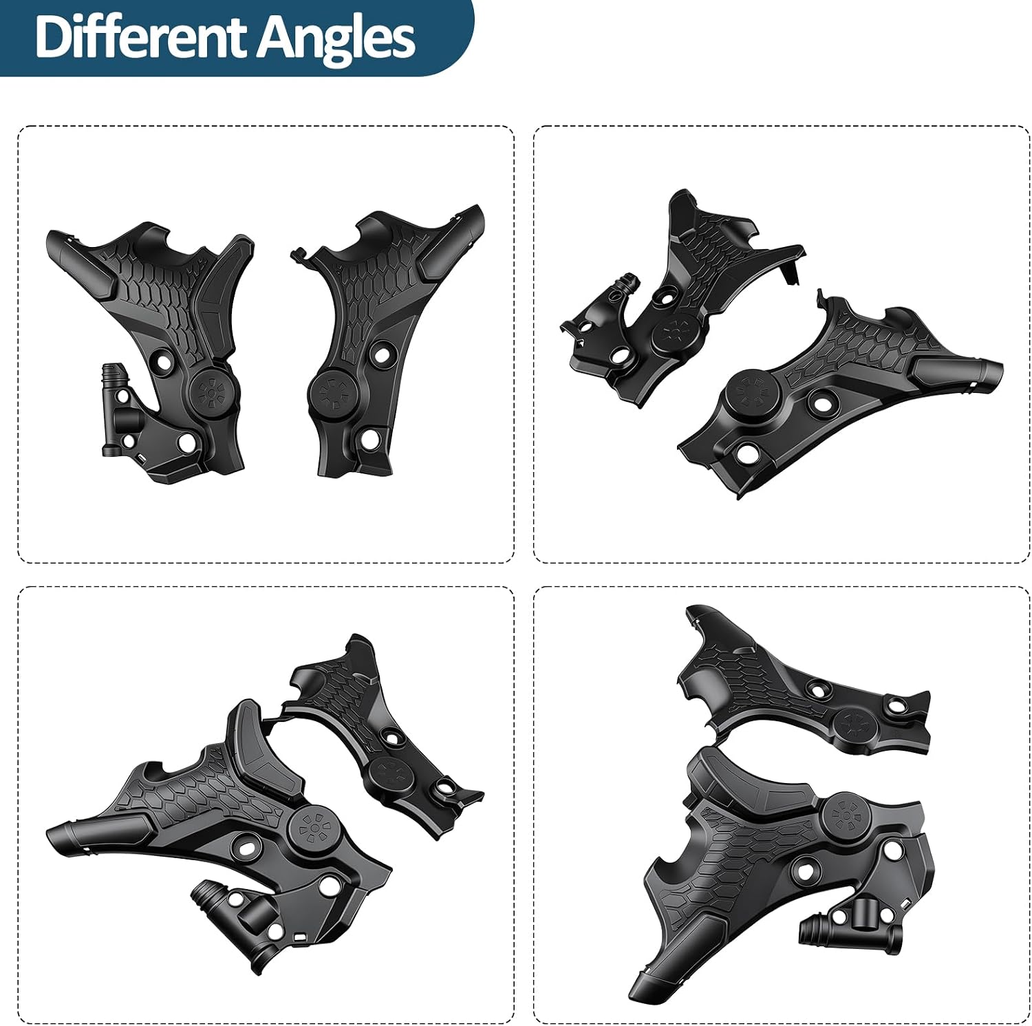 ABS Frame‑Side Covers for Honda XL750 Transalp,Chassis Guard Panels
