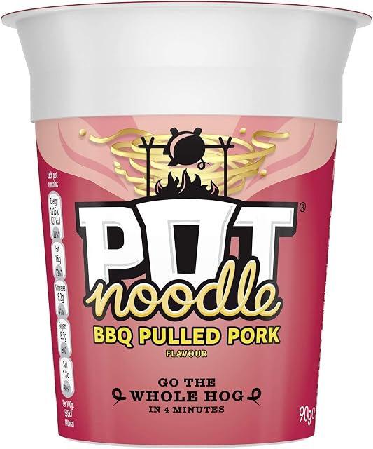 Pot Noodle BBQ Pulled Pork, 90 g