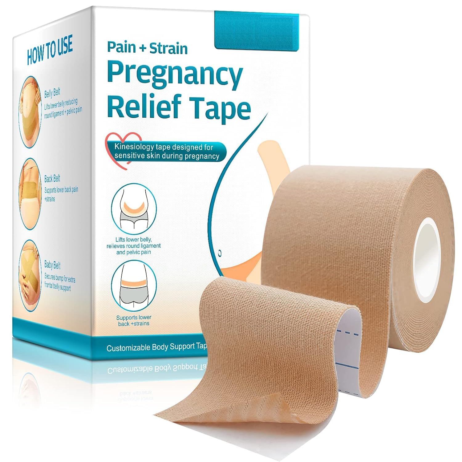 Pregnancy Belly Band Spider Tape Belly Support Tape Strain Relief Belt Pregnancy Gifts For Women