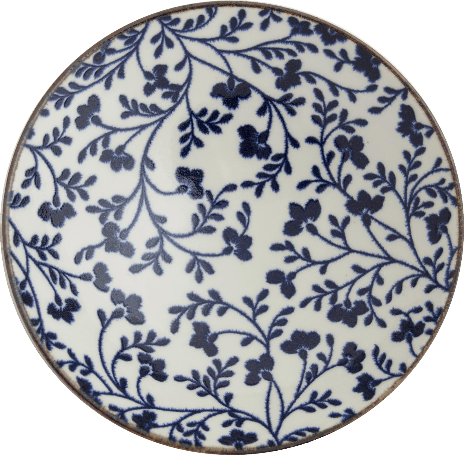 Lusso - Ciotola - Souka Flowers - Edo japan - Ø25 cm - Grandi - Piatti in ceramica - Ciotola - Piatto per frutta - Ciotola - Insalatiera - Set ciotole - Insalatiera - Ciotole - Ciotole - Ciotole -