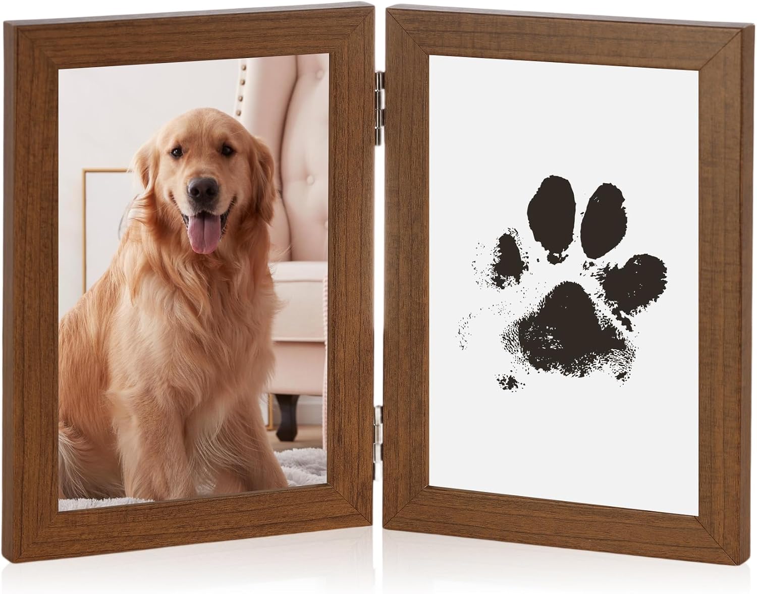 Amazon.com : Pet Memorial Picture Frame for Loss of Dog or Cat – Double ...