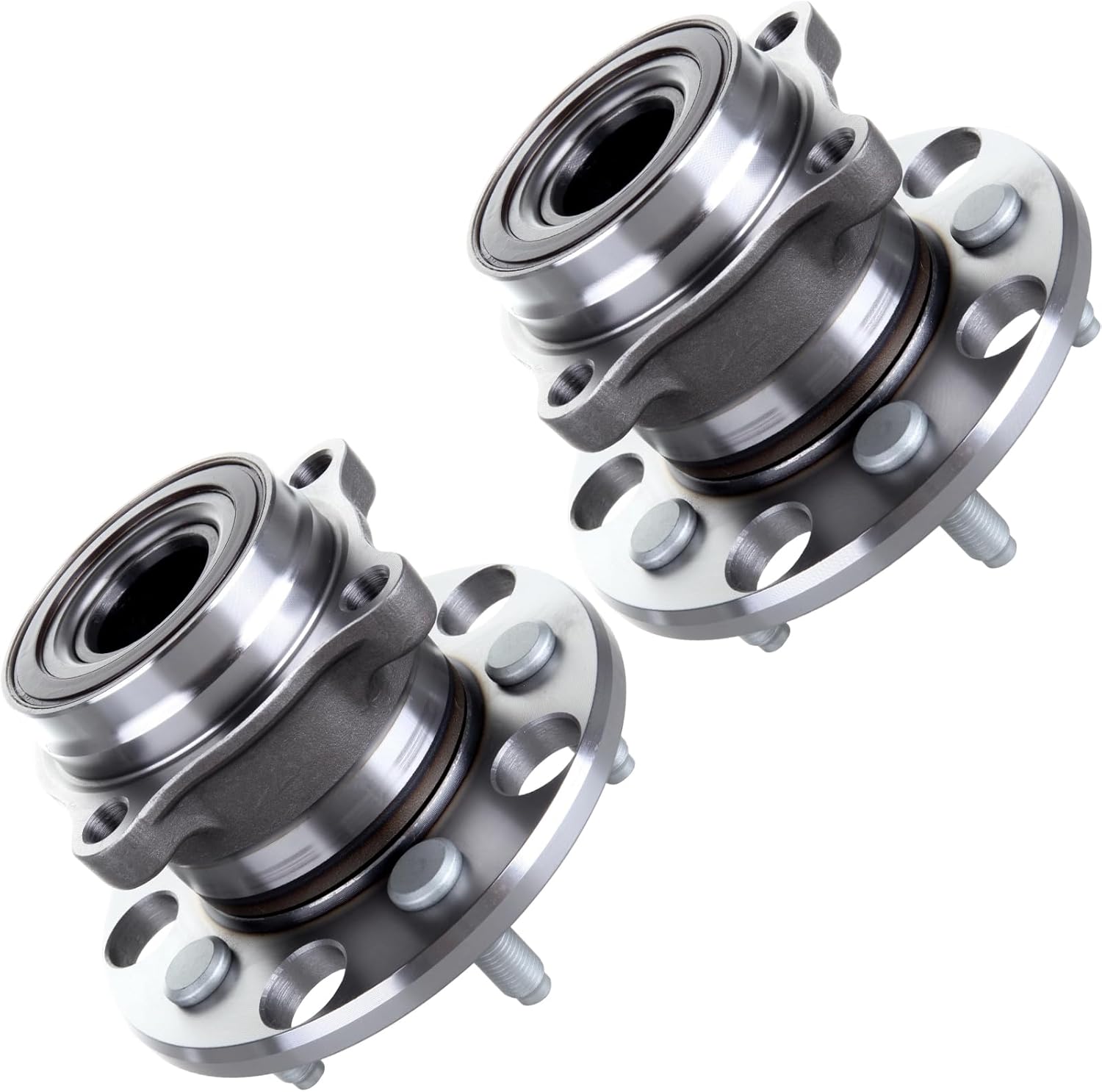 ECCPP Wheel Hub and Bearing Assembly Left Right Rear 512337 fit for Lexus Gs F 2016-2020, for Lexus Gs300 2006, for Lexus Gs350 2007-2 5 Lugs Wheel Bearing Hubs ABS with Tone Ring Sensor 2pcs