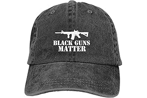 Baseball Caps Black Guns Matter
