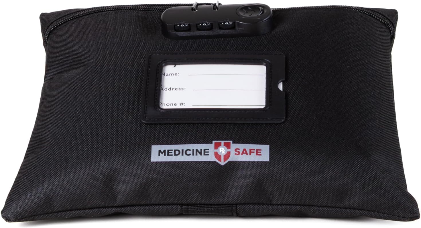 MEDICINE RX SAFE Medication Travel Bag