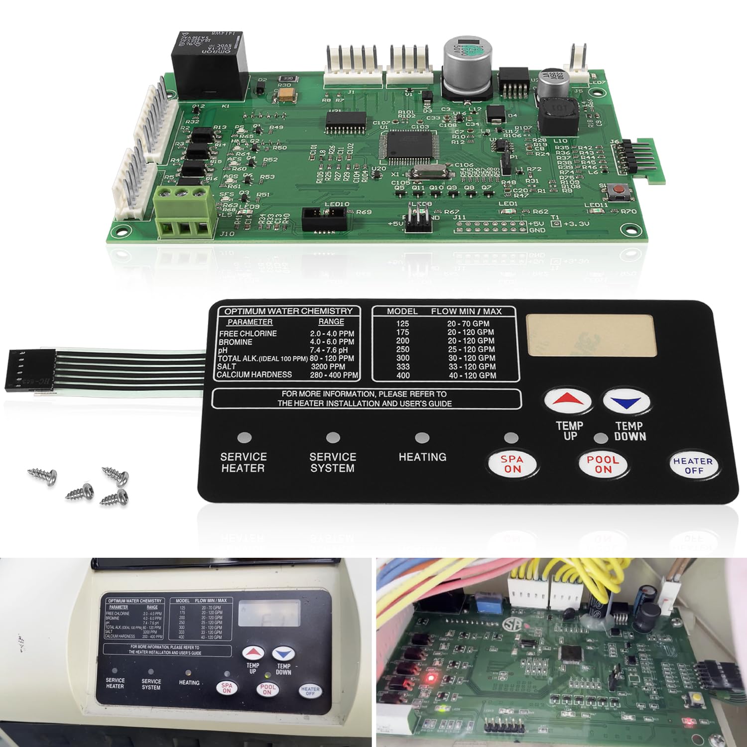 Kit carte de commande 42002-0007S répare le chauffage MasterTemp en panne
