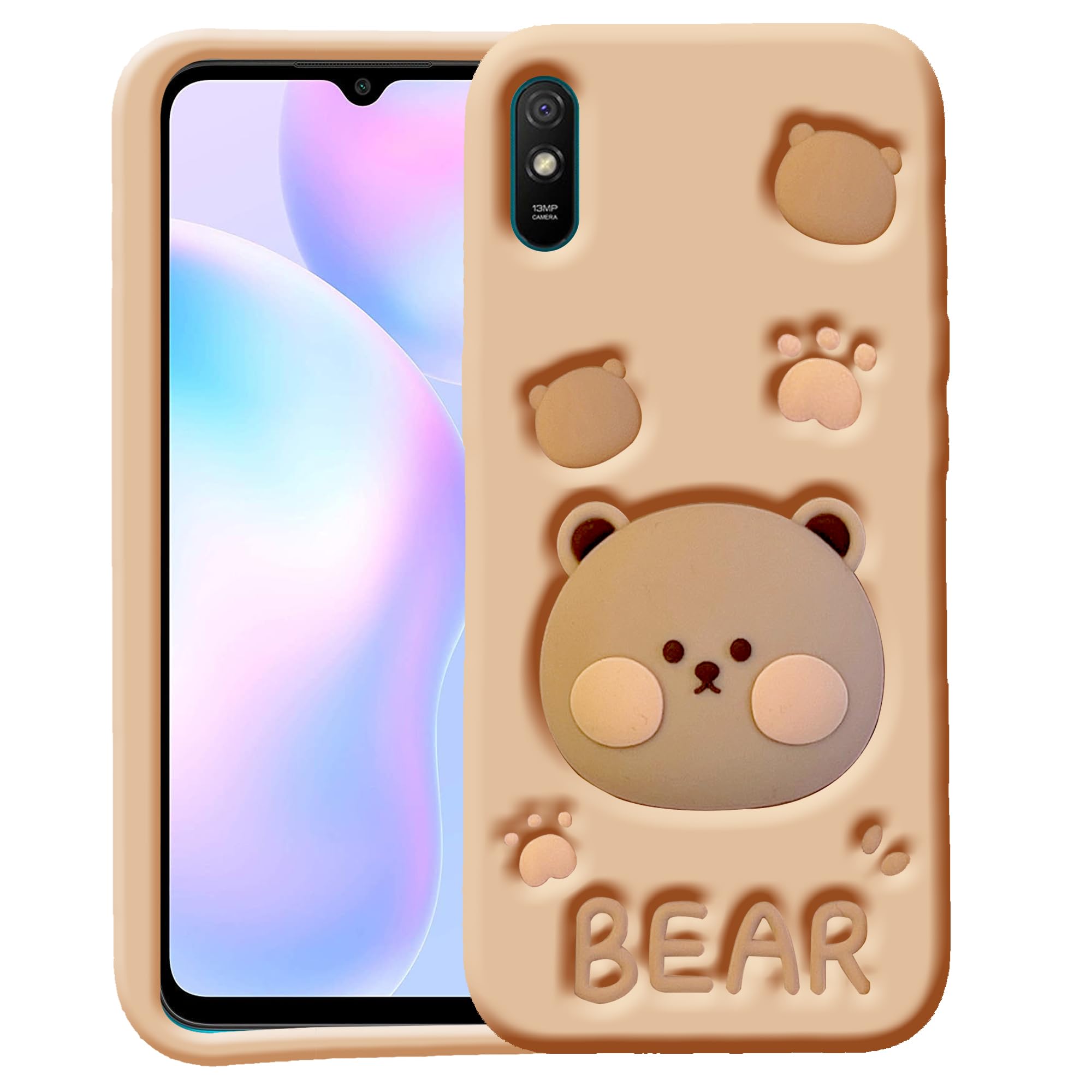 Cache Batterie (coque Arrière) Pour Redmi 9A - Neuf, Référence 05111703002, Pas Pour Redmi 9