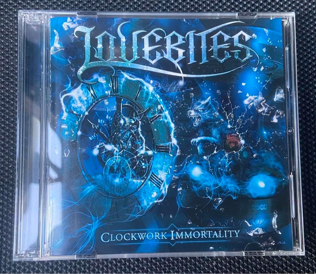 LOVEBITES クロックワーク・イモータリティB 直筆サインポストカード LOVEBITES クロックワーク・イモータリティB 直筆サインポスト