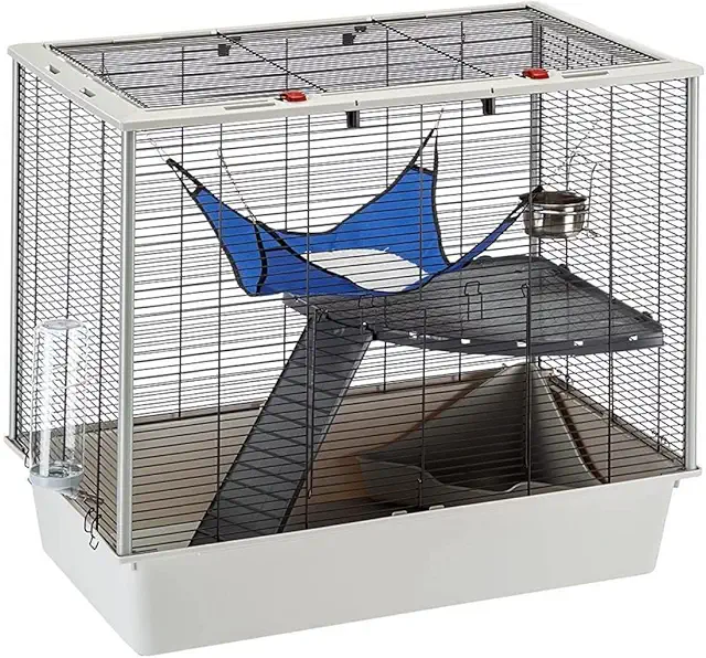 Cage Confortable Ferplast FURAT pour Rats et Furets, 78x48x70 cm