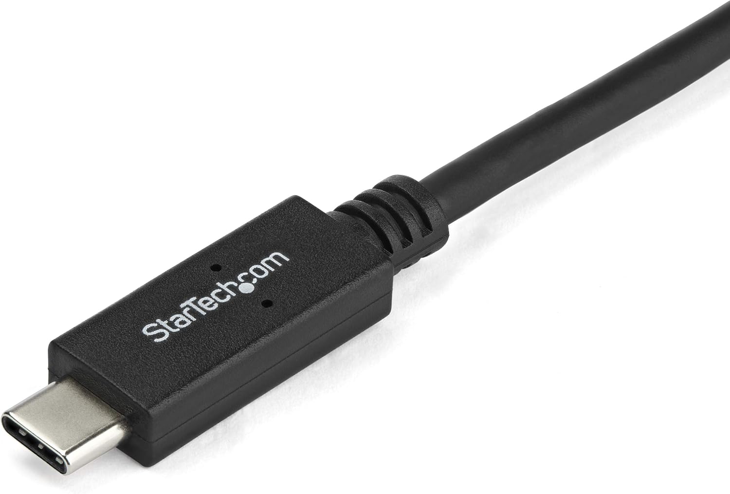 StarTech.com 3.3 ft / 1 m USB-C to DVI Cable - USB Type-C Video Adapter Cable - 1920 x 1200 - Black (CDP2DVIMM1MB)