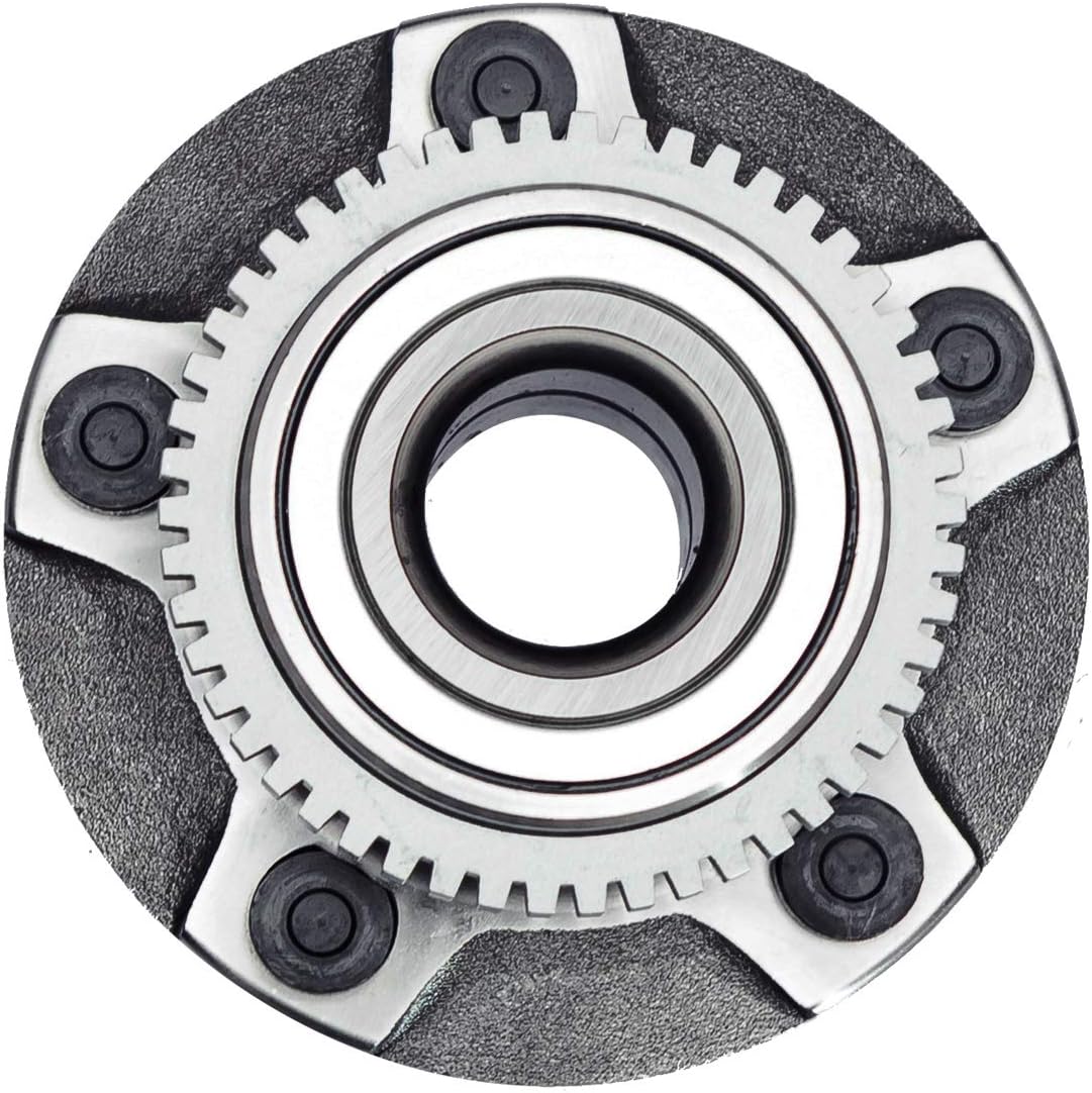 TUCAREST 513115 x2 Front Wheel Bearing and Hub Assembly Compatible with 1994-1997 1998-2004 Fo-rd Mustang [5 Lug W/ABS]