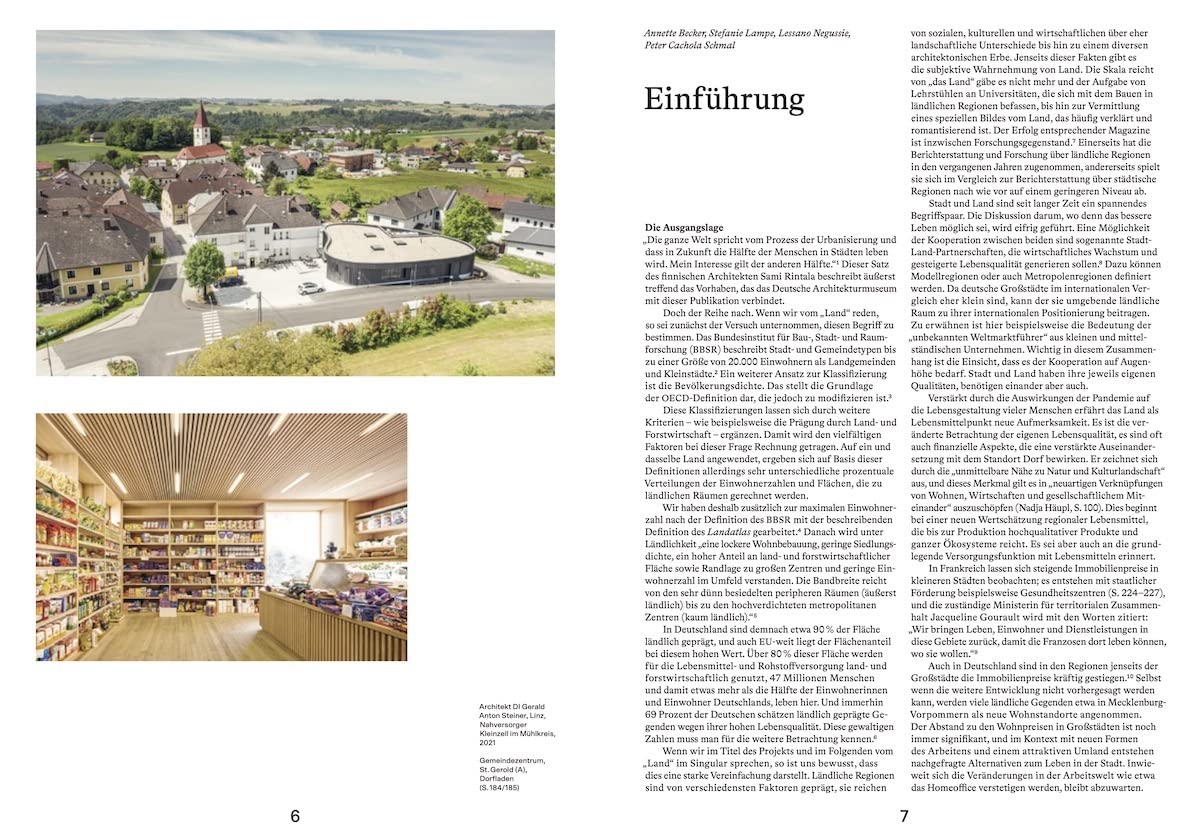 Schön hier. Architektur auf dem Land – Innovative Wohn- und Baukonzepte. Ein Architekturbuch und Bildband