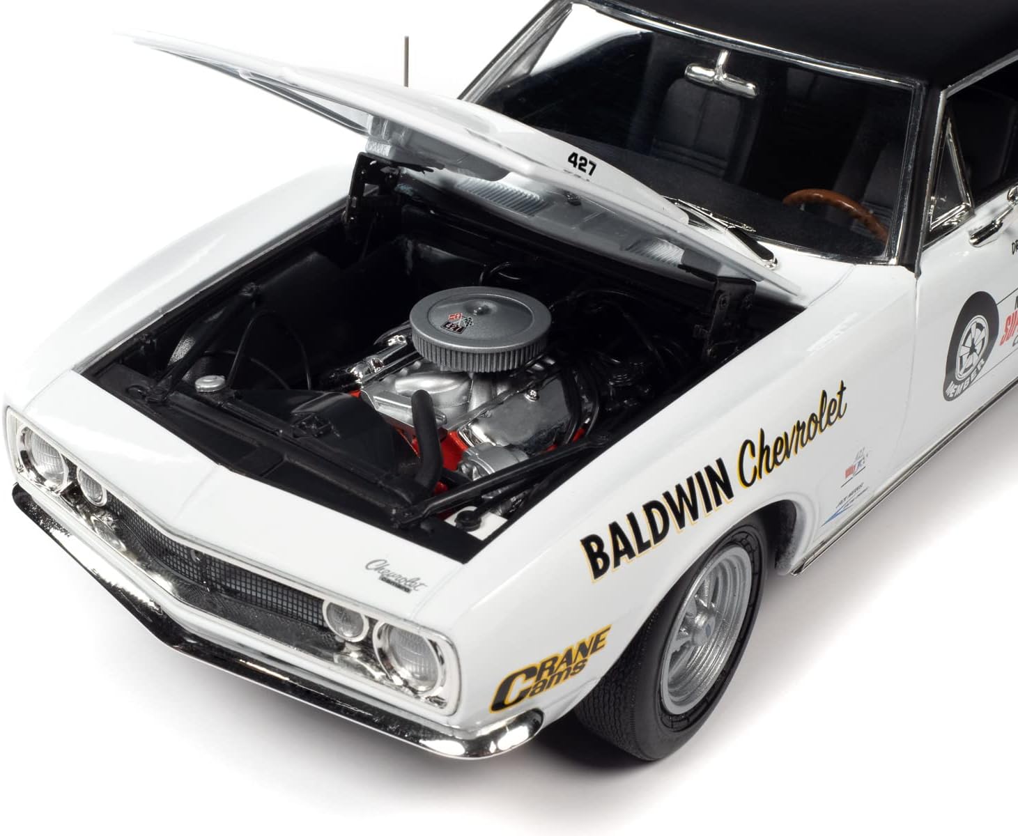American Muscle 1967 Chevrolet Camaro SS (Baldwin Motion) 1:18 Scale Diecast