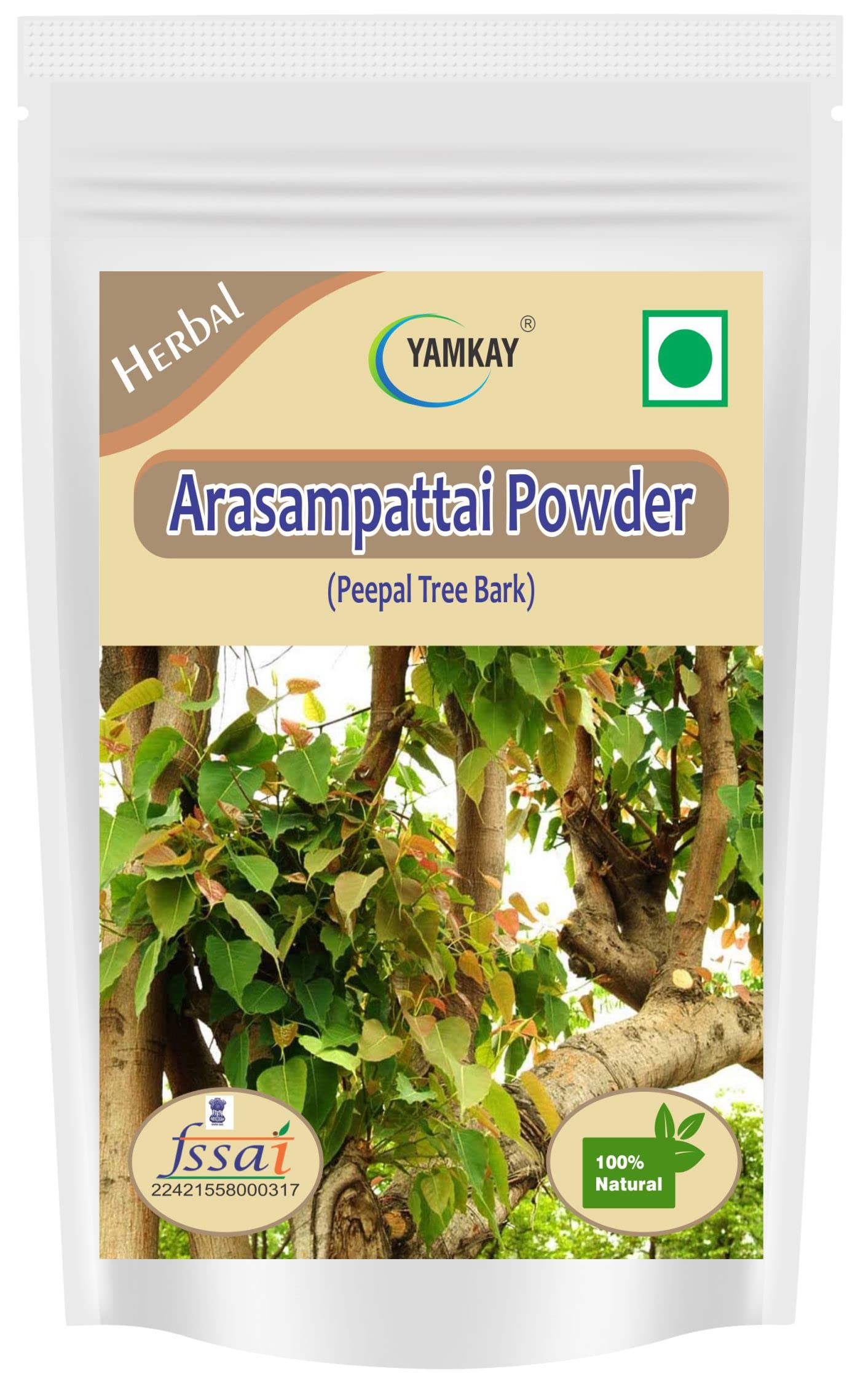 Yamkay Arasam Pattai Powder Peepal Tree Bark Ficus Religiosa 100gm (B08WHVKRV2) Amazon Price History, Amazon Price Tracker