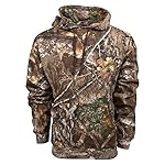 King\'s Camo KCB115 Men\'s Classic Hunting Cotton/Poly Blend Camo Pullover Hoodie, Realtree Edge, 4X-Large