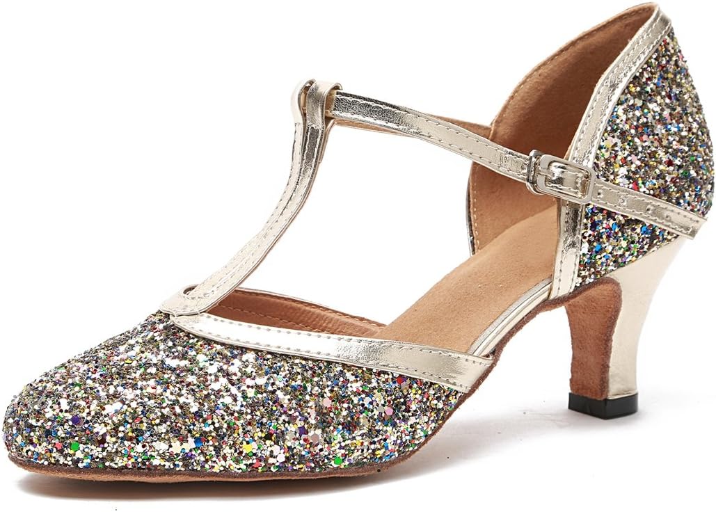 L268 Gold 6cm Heel