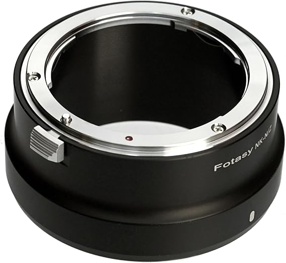 Fotasy Nikkor F Mount Lens to Z Mount Adapter, FTZ Mount Adapter, Nikkor F Z Adapter, F to Z Adapter, Compatible with Nikon Z Mount Mirrorless Camera Z 30 Z 50 Z 5 Z 6 Z 7 Z 6II Z 7II z fc Z 9