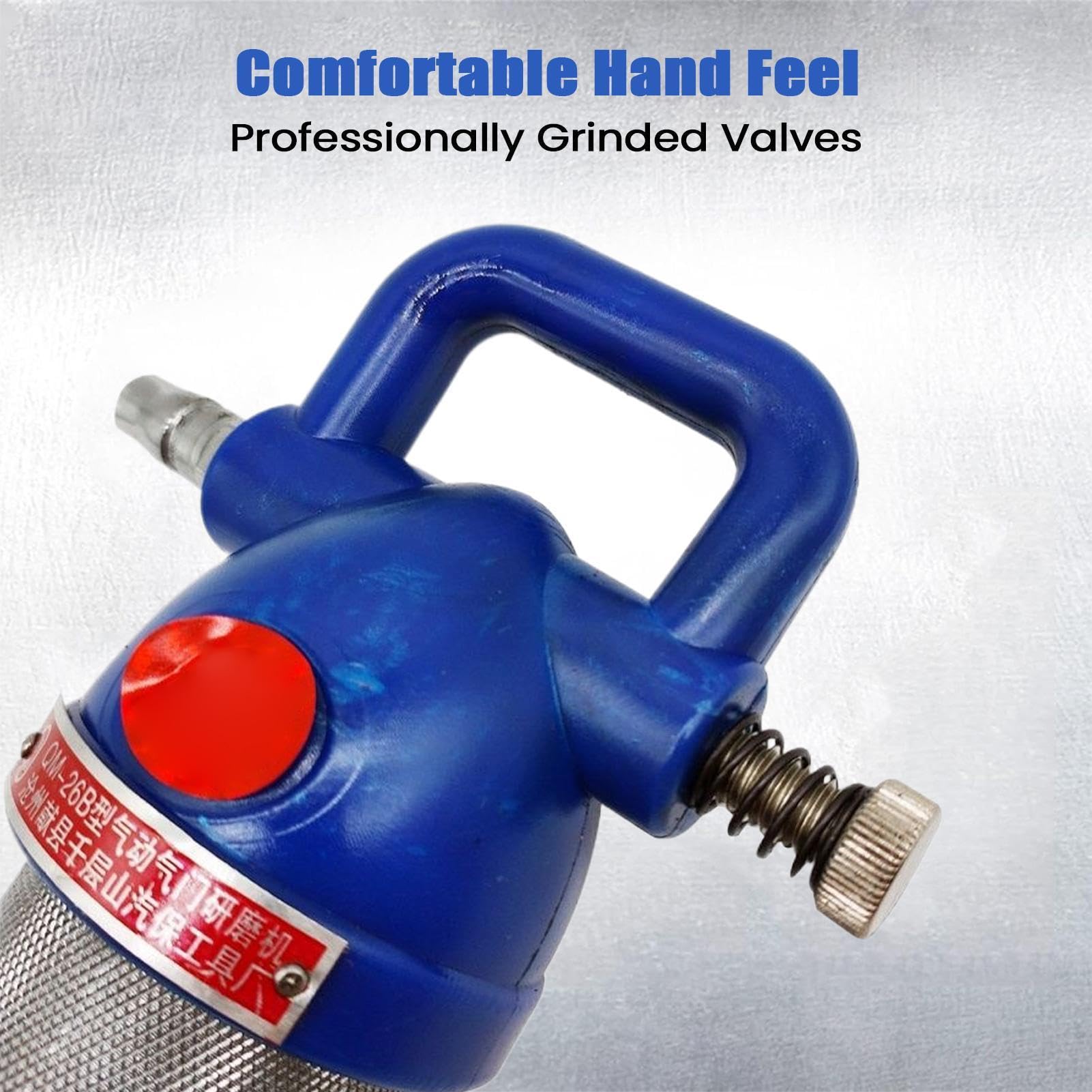 Valve Lapping Tool Pneumatic Metal Portable Reusable Hand Tools Grinder