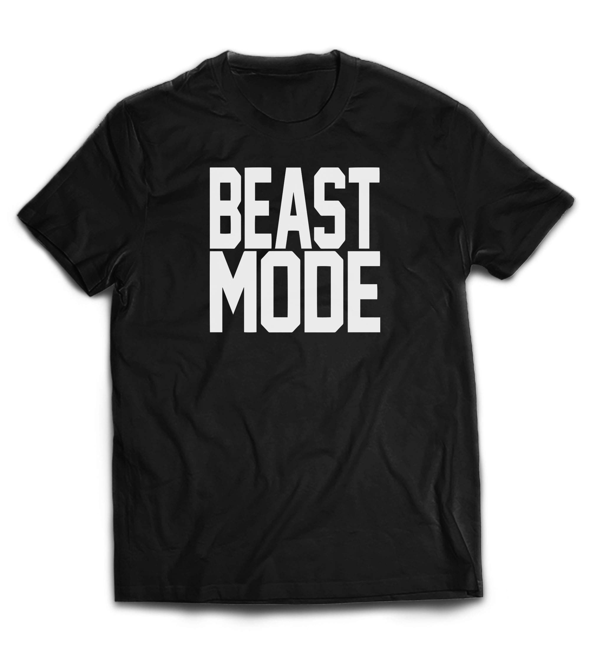 Crazy Beast Clothing Women's X-Large New Beast Mode Gym T-Shirt - Training Top - Sports - Bodybuilding Casual Loose Fit Top - Funny (Xl)