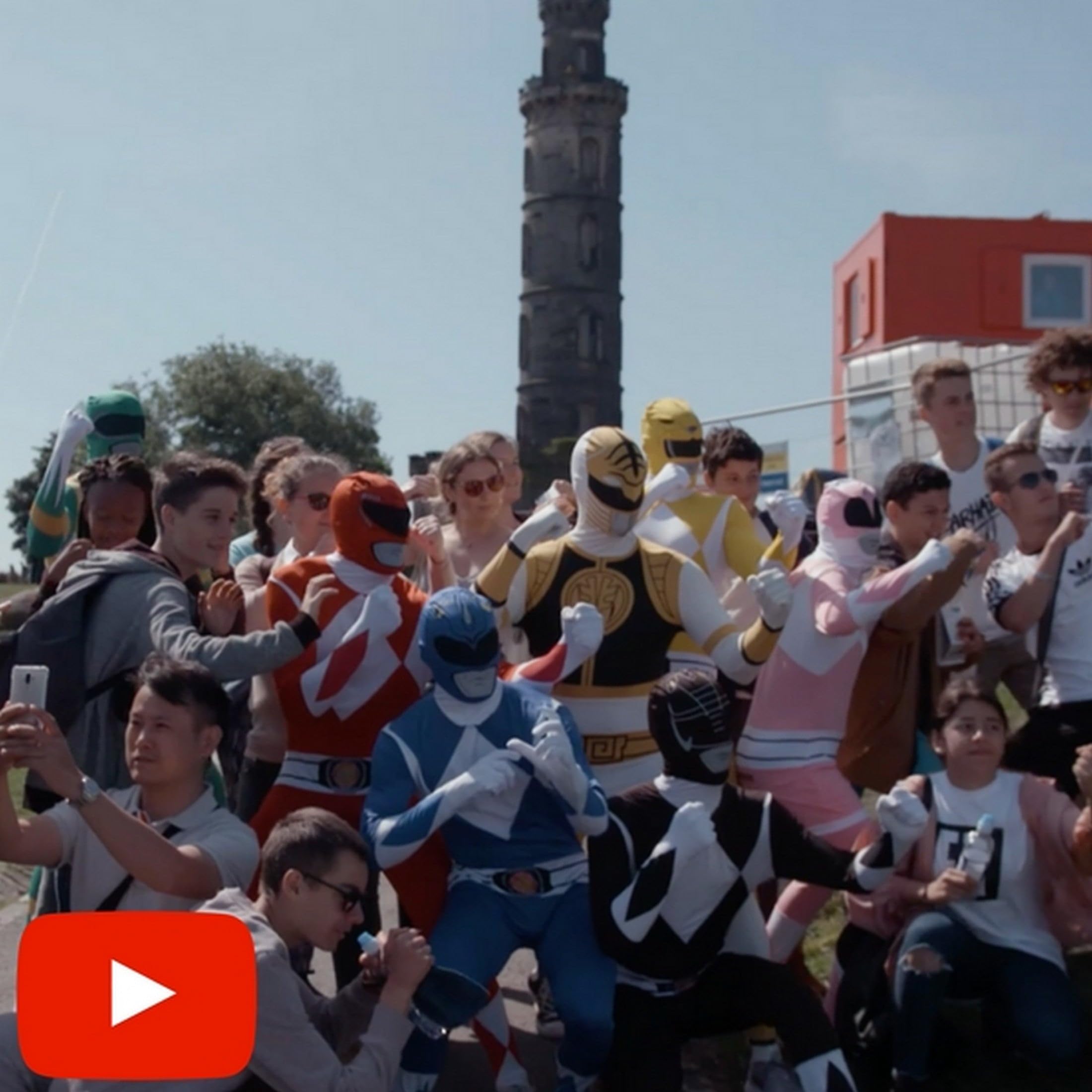 Morphsuits Power Rangers Disfraz de adulto Para hombres