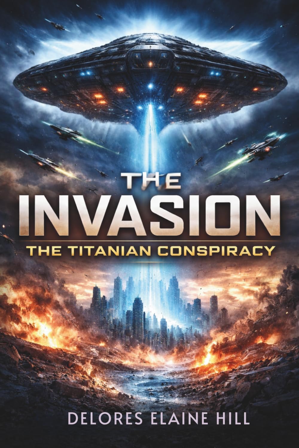 The Invasion The Titanian Conspiracy: A Science Fiction Thriller | 6x9" 56 Pages | Paperback