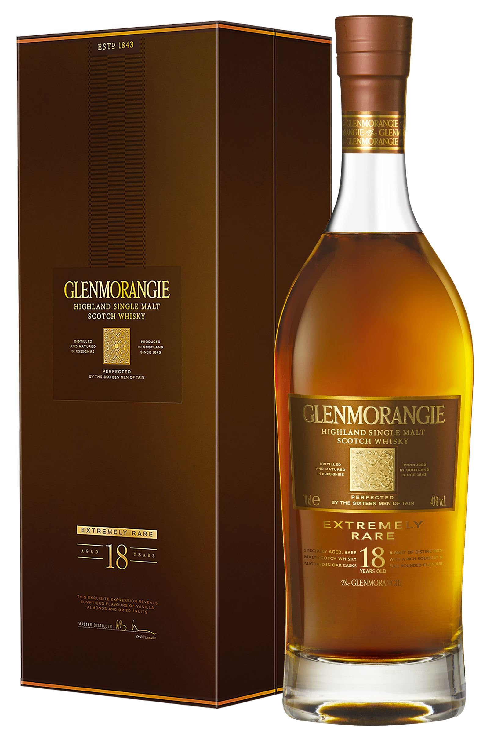 Glenmorangie 18 Years Old Whisky, Gift Box 70cl : Amazon.co.uk