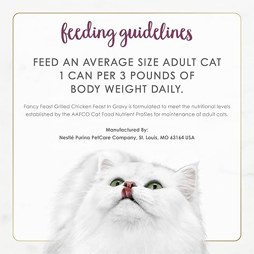 Miniatura 8 de Purina Fancy Feast - Comida para gatos húmeda, en salsa, enlatada y grillada