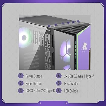 Amazon.co.jp: MSI プレミアム ミッドタワー PCゲームケース