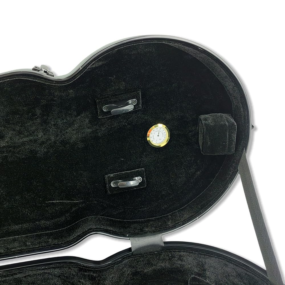 Viola Case - Funda de fibra de carbono de 16 pulgadas, ajustable para tamaños de 15 a 16.5 pulgadas, funda de viola fuerte, duradera, fuerte y ligera