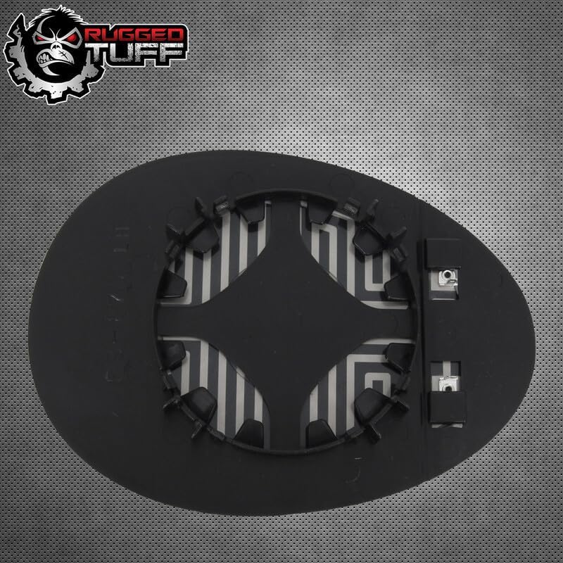 Miniatura 7 de Montaje de cristal del espejo lateral del conductor con placa de respaldo de plástico calentada compatible con Mini Cooper 2007-2015, Countryman