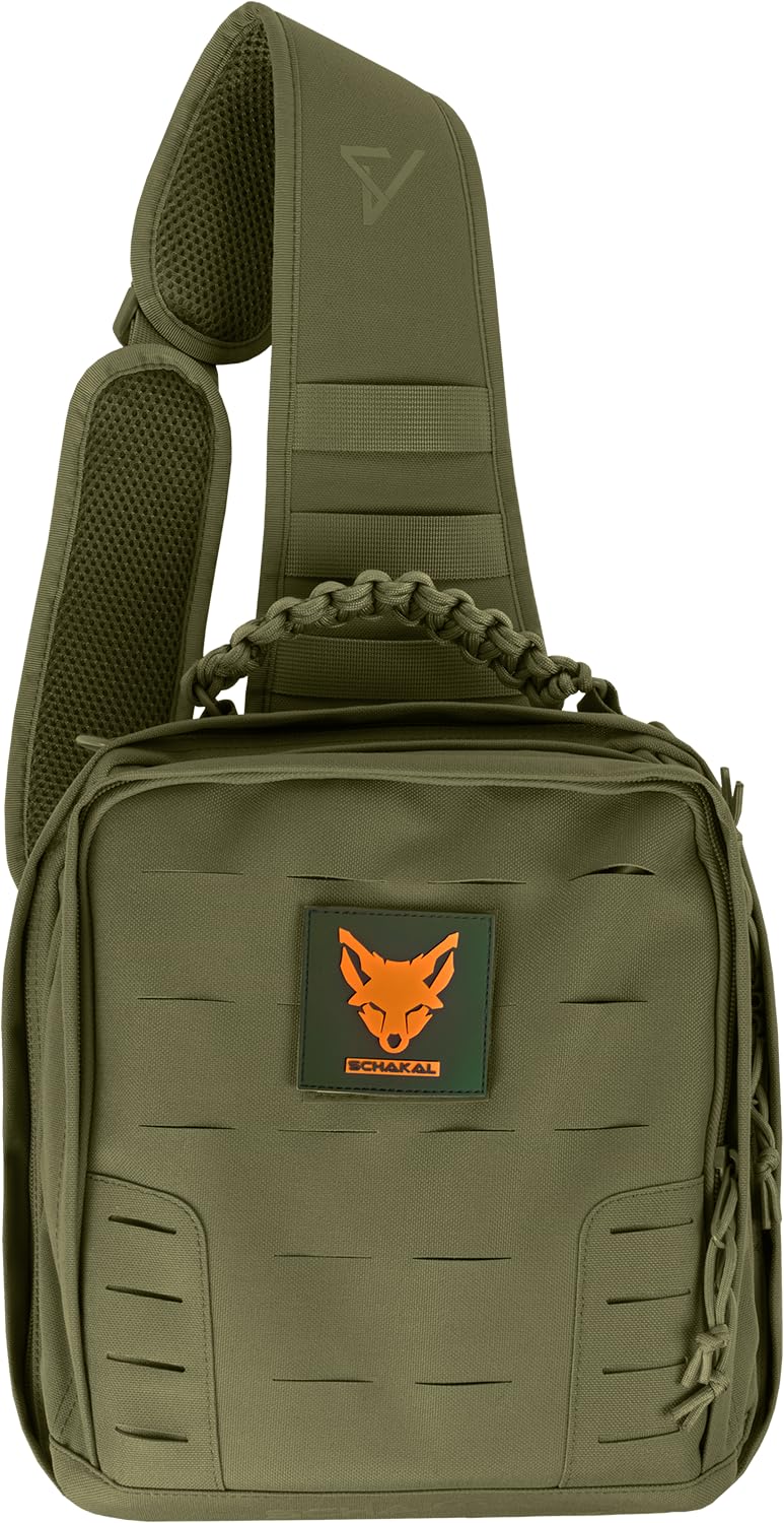 ACE Schakal Sacoche pour Armes - Sacoche d'intervention avec Molle pour Pistolet & Armes Courtes - Tactique & verrouillable grâce à Un Cadenas
