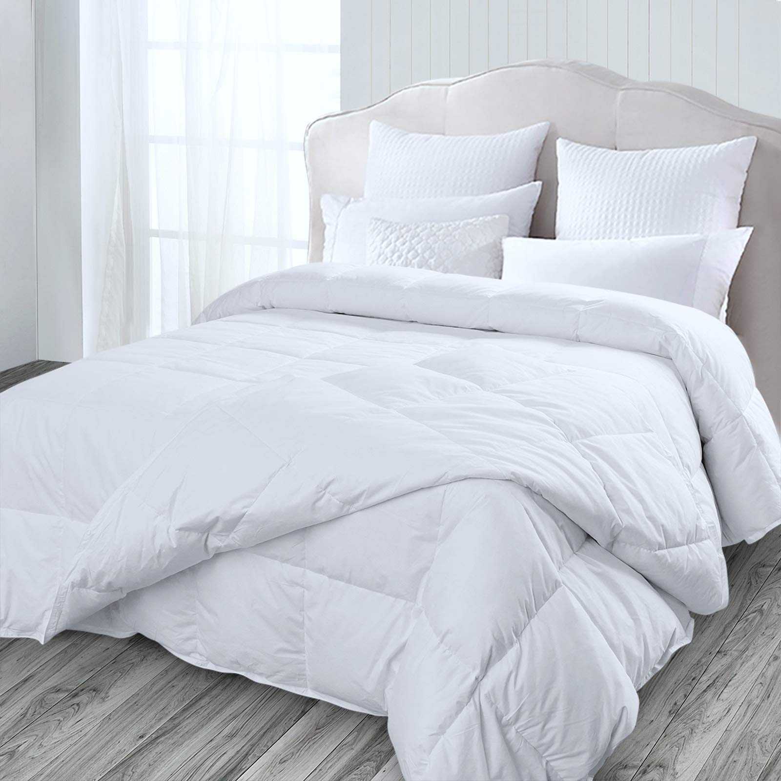 Buy FourSeason Goose Down Feather Duvet, Double, Detachable 2 in 1