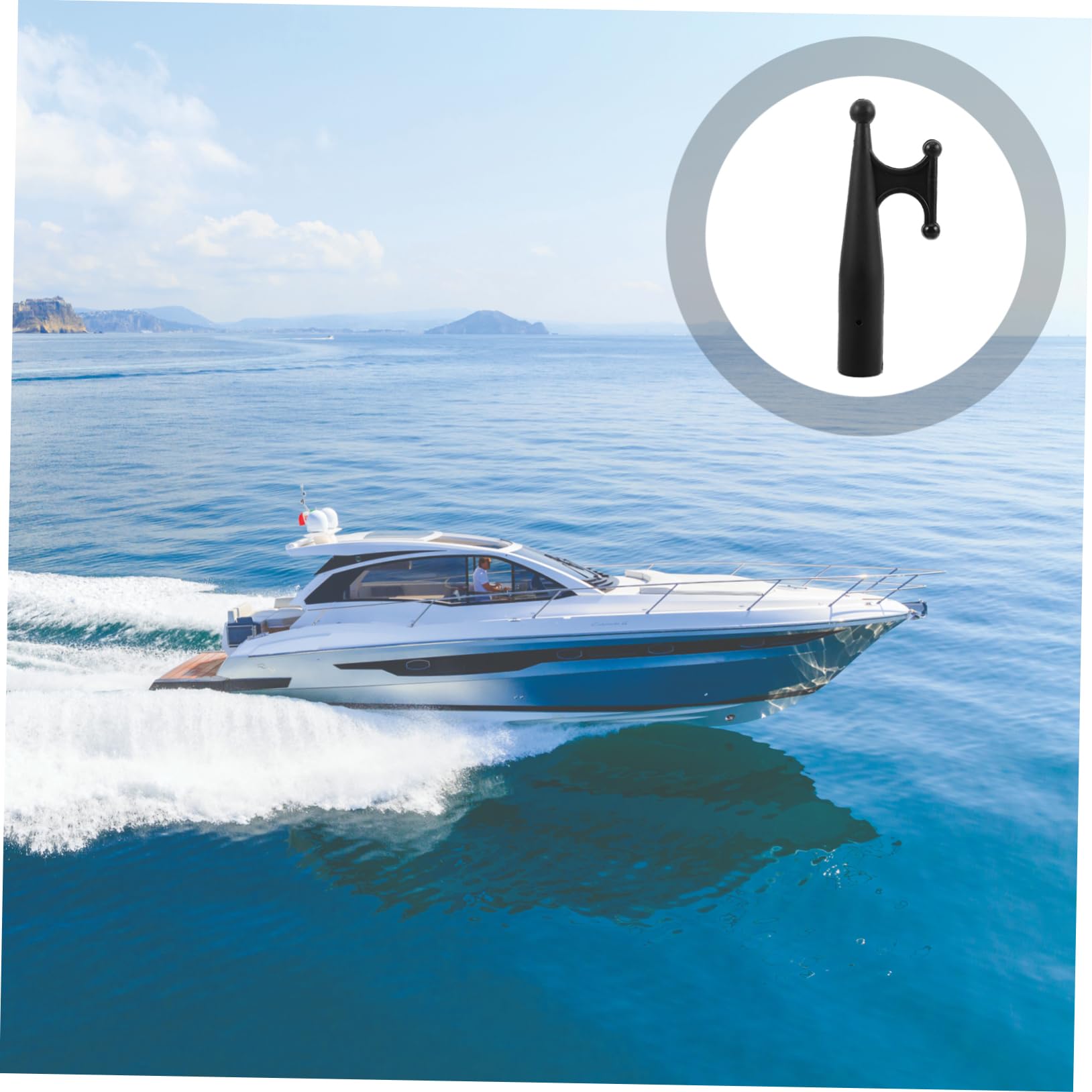 Crochet De Bateau en Nylon Solide, Perche Télescopique D’Extension pour Gaffe, Fixation Stable pour Kayak Et Yacht, Accessoire Marin Polyvalent pour Amarrage Et Sauvetage