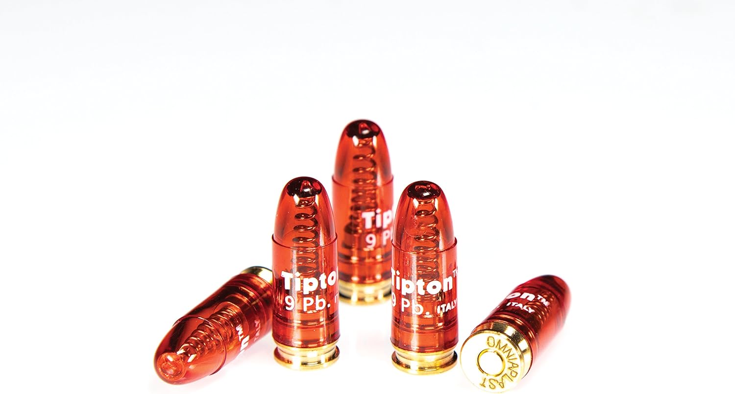 Tipton Pistol Snap Caps .45 ACP with False Primer and Reusable Construction for Dry-Firing, Practice and Safe Firearm Storage, 5 Pack : Gunsmithing Tools And Accessories : Sports & Outdoors