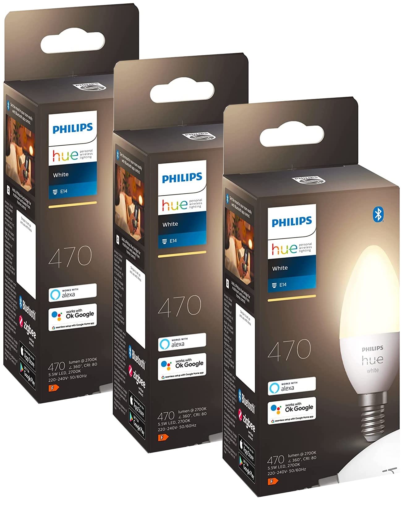 Ampoule Connectée Konyks E27 WiFi + BT - Blanc Réglable 3000-6500K, 780 Lumens | Alexa, Google