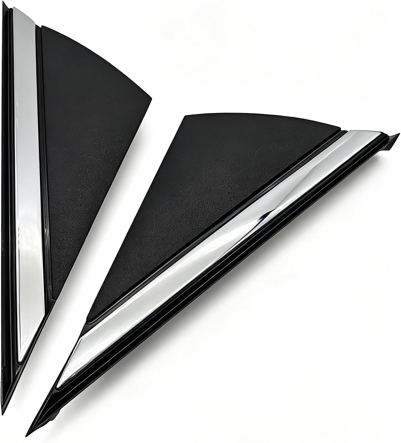 Exterior Front Left (Driver Side) Pillar Corner Molding Mirror Triangle Plate Trim,Compatible for Hyundai Sonata 2015-2019, Replacement for 86180-C1000, 68015