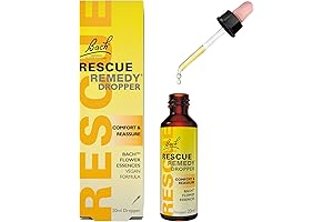 Bach's Rescue Remedy Dropper, 20mL - Natural Homeopathic Stress Relief