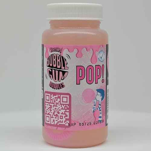 Miniatura 7 de Atomic Bubbles Bubble Love Bubblegum - Paquete de 2 botellas de 4 onzas, varita de gran tamaño, eventos para niños, recuerdos de fiesta, interior y