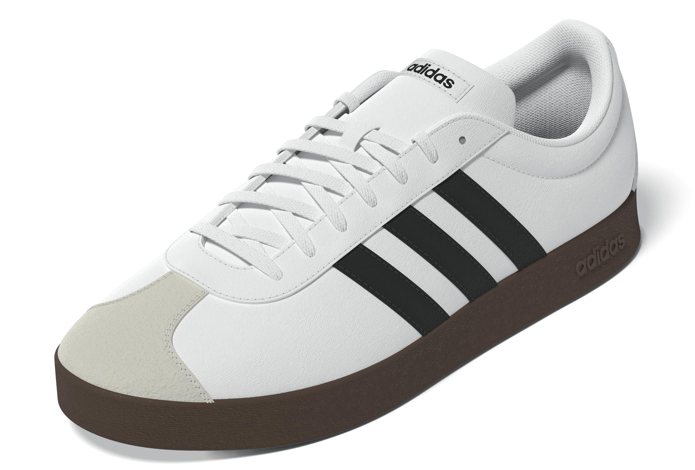 adidas Vl Court Base mens Shoes 44 EU Ftwwht/Cblack/Greone