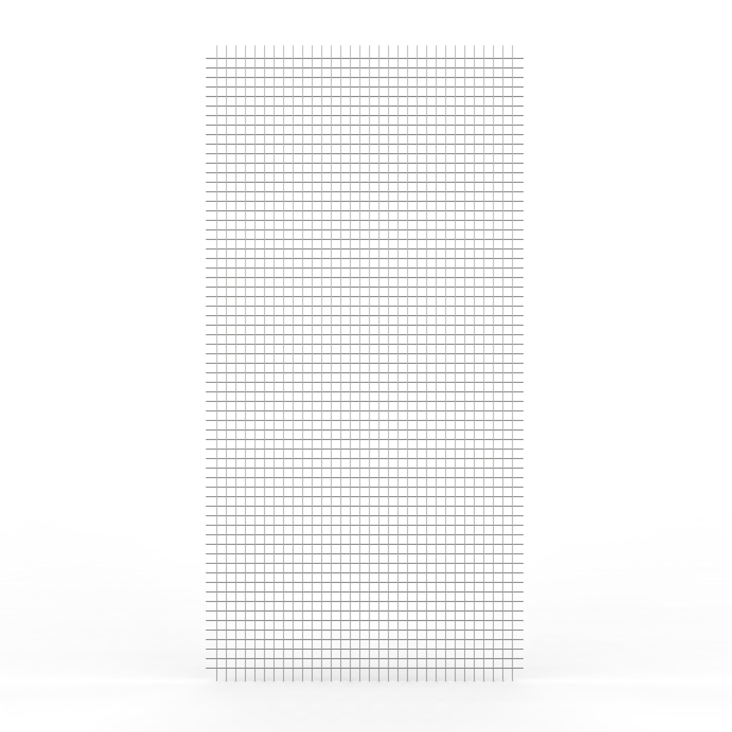 Stahlgeflecht, geschweißt, 2000x1000mm / 200x100cm, Öse 30x30mm, fi 3mm, Metall, robustes Gitter, Drahtplatte ohne Randdraht