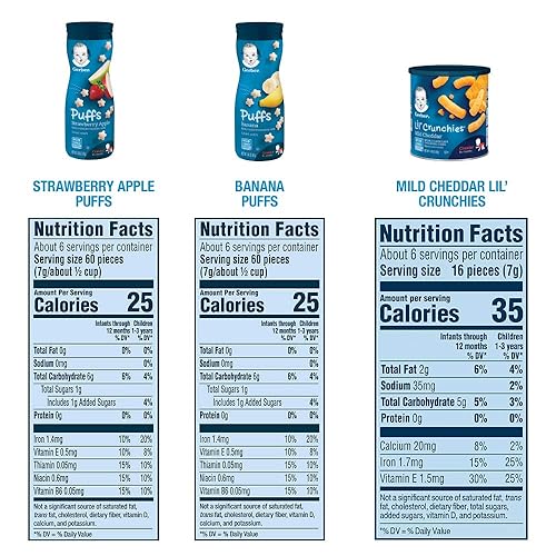 Miniatura 3 de Gerber Paquete variado de aperitivos y purés (juego de 25)