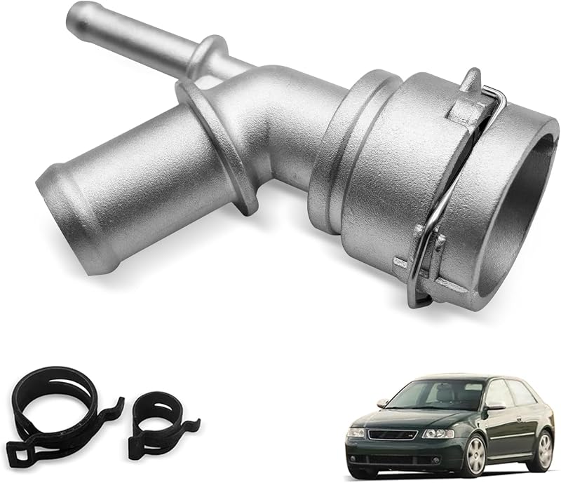 Mangueira do radiador e aquecedor Uselection 1J0122291B em aço inoxidável para Audi A3, VW Beetle, Golf e Jetta – 1 unidade