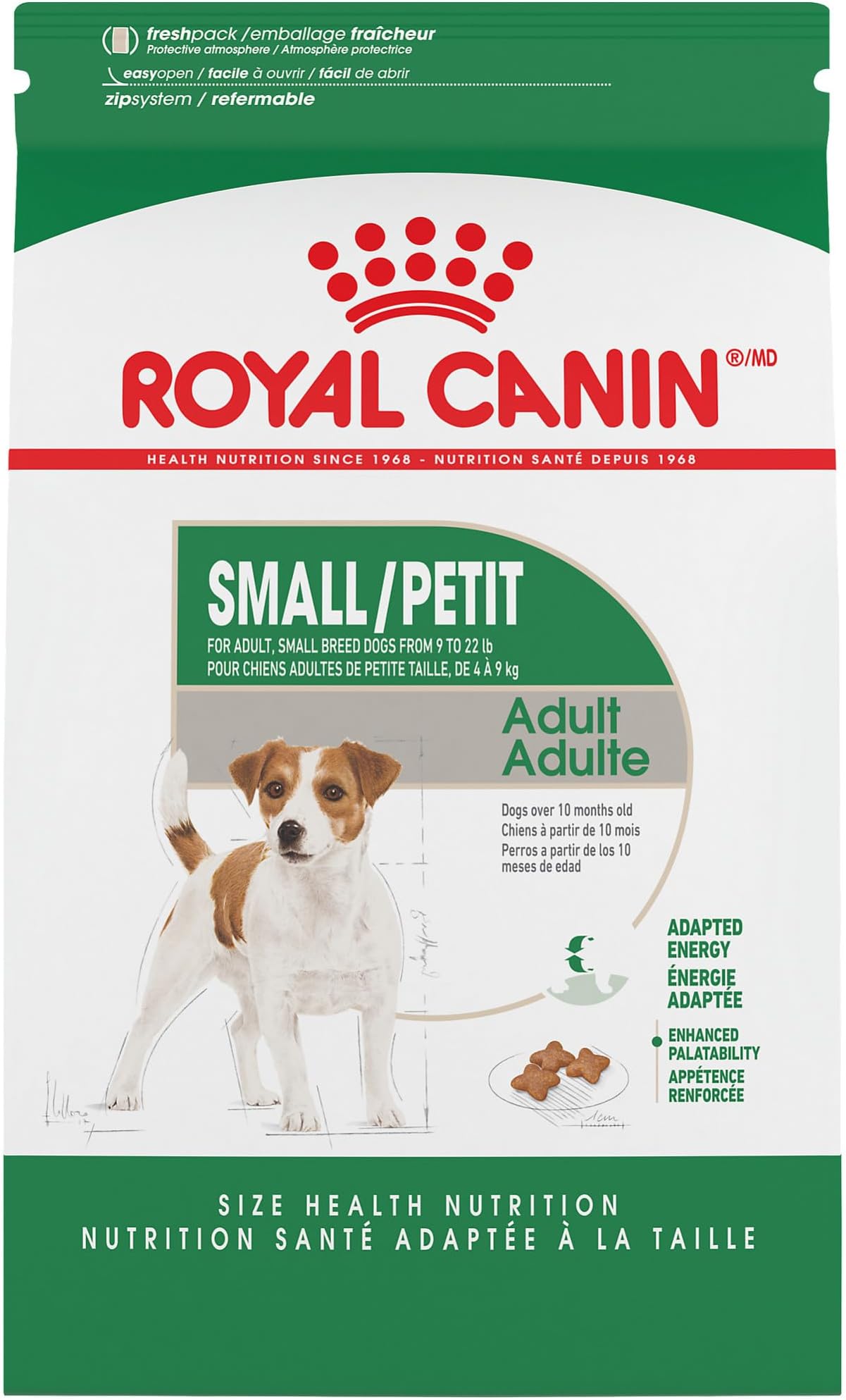 Small Breed Adult Dry Dog Food, 2.5 lb bag