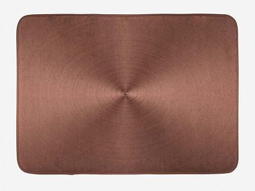 Miniatura 4 de Ambesonne I Love You More - Alfombrilla de baño, diseño tipográfico con texto escrito a mano en un fondo geométrico mínimo, felpa, con respaldo