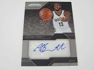 2016-17 Panini Prizm Signatures #36 Anthony Bennett Autographed Card Nets - Panini Certified - Basketball Autographed Cards - coolthings.us