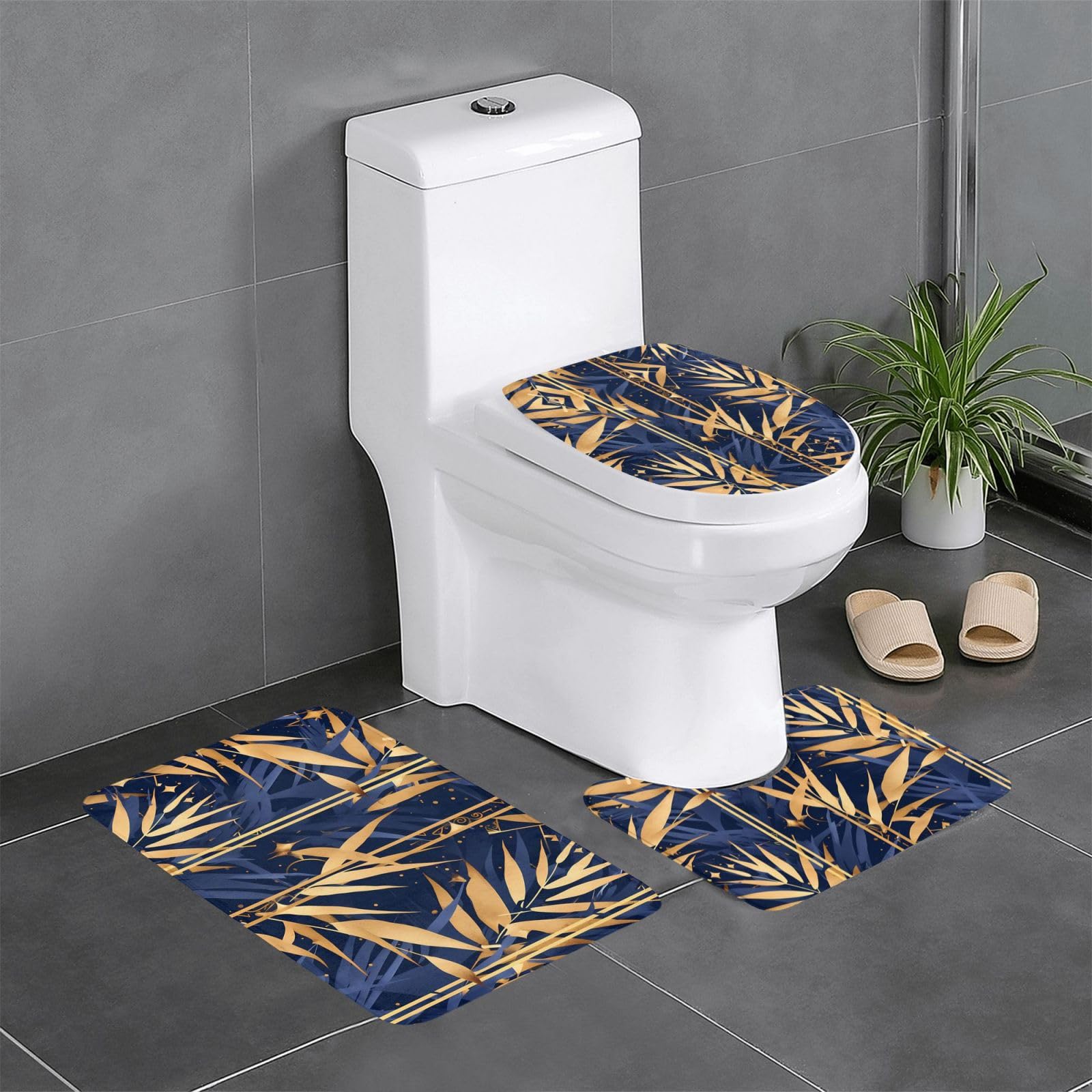 Tapis de salle de bain antidérapants WHJDPP pour ne plus glisser sur le carrelage
